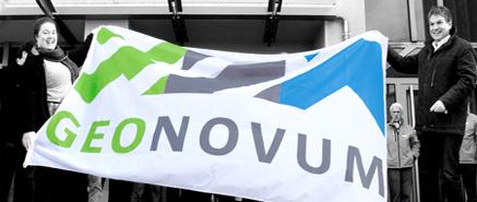 De vlag uit voor Geonovum