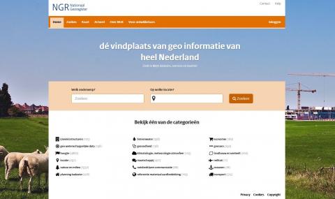 screenshot Nationaal georegister