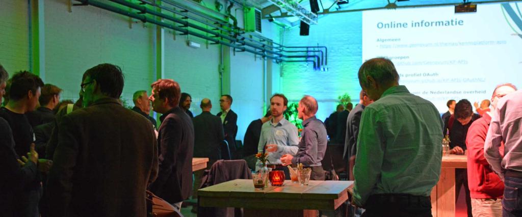 foto van de zaal 13 februari 2019 meetup kennisplatform API