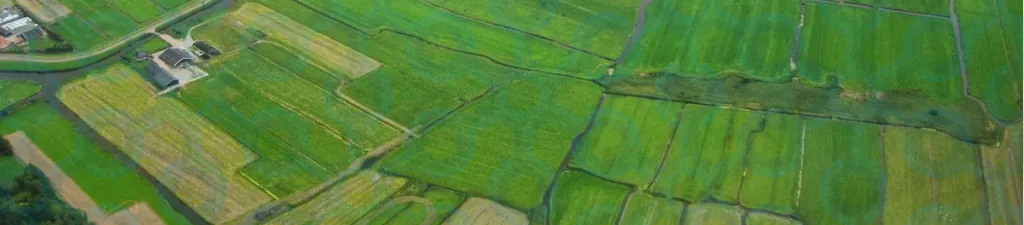 luchtfoto van Nederland