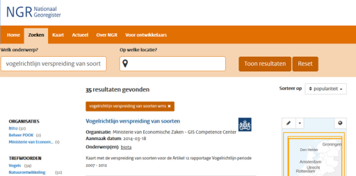 screenshot nationaal georegister